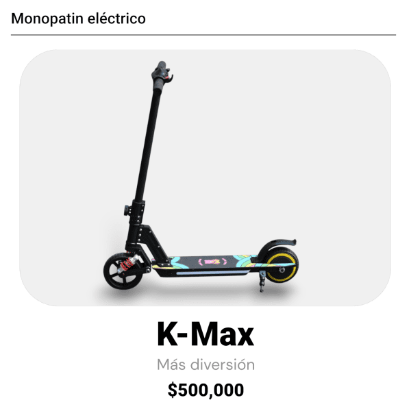 Monopatín Eléctrico para niños:  K-Max